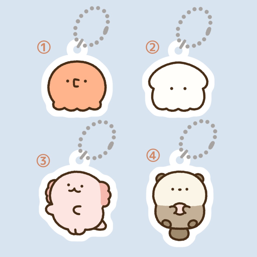 アクリルキーホルダーミニ②
