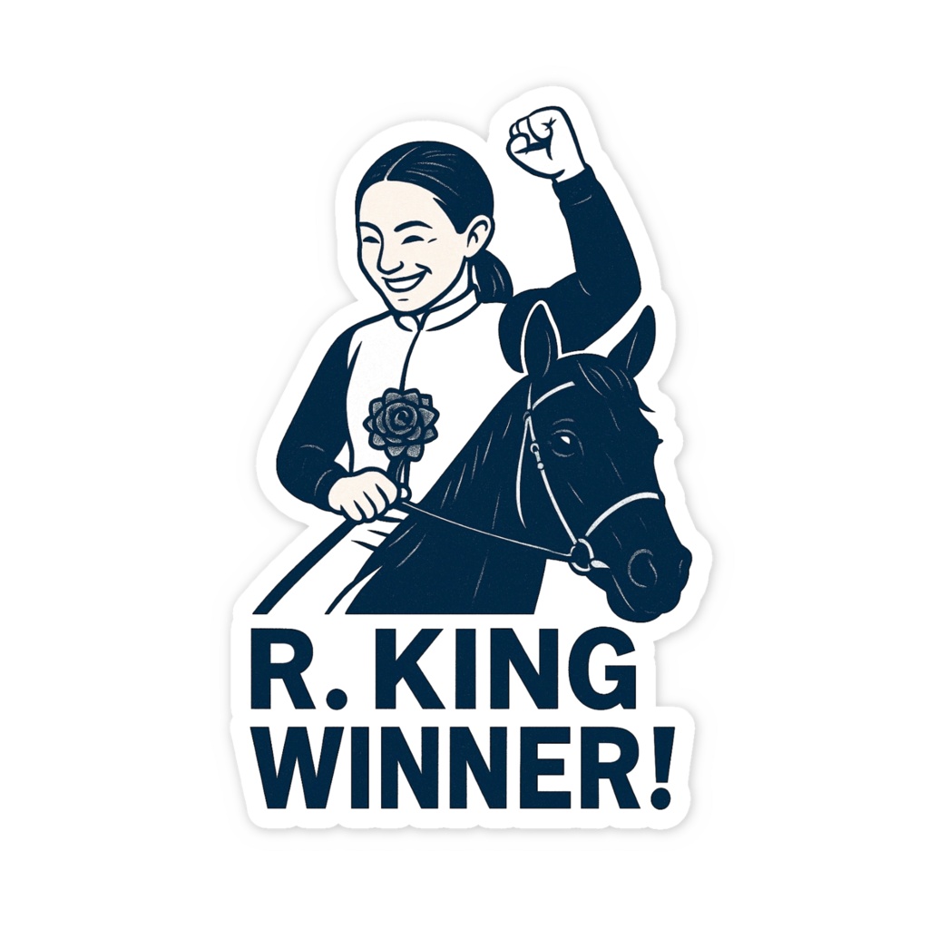 R.キングWinningステッカー(非公式)