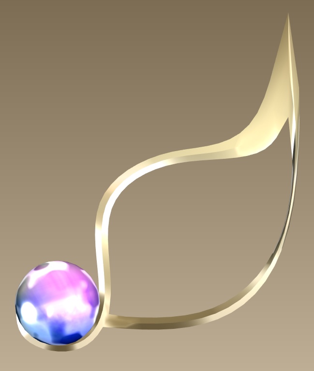 #027-玉飾り【fbx,obj】