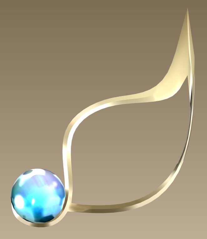 #027-玉飾り【fbx,obj】