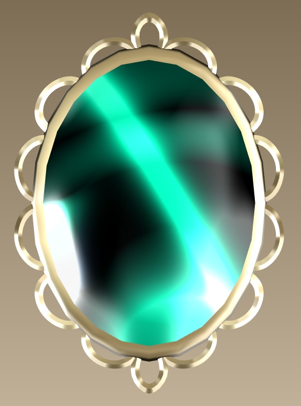 #028-宝石飾り【fbx,obj】