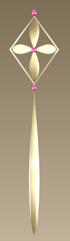 #029-花飾り【fbx,obj】