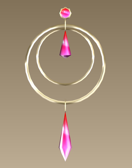 #031-耳飾り【fbx,obj】