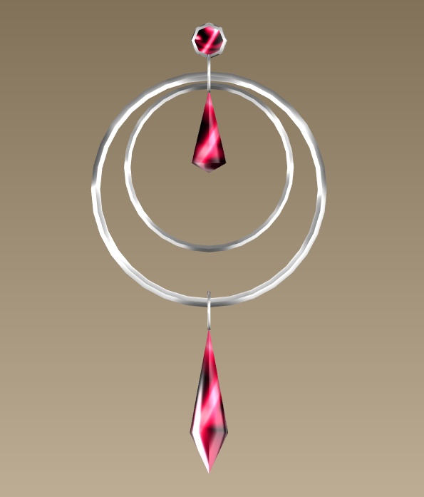 #031-耳飾り【fbx,obj】