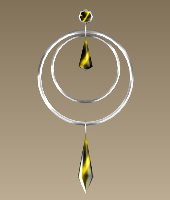 #031-耳飾り【fbx,obj】