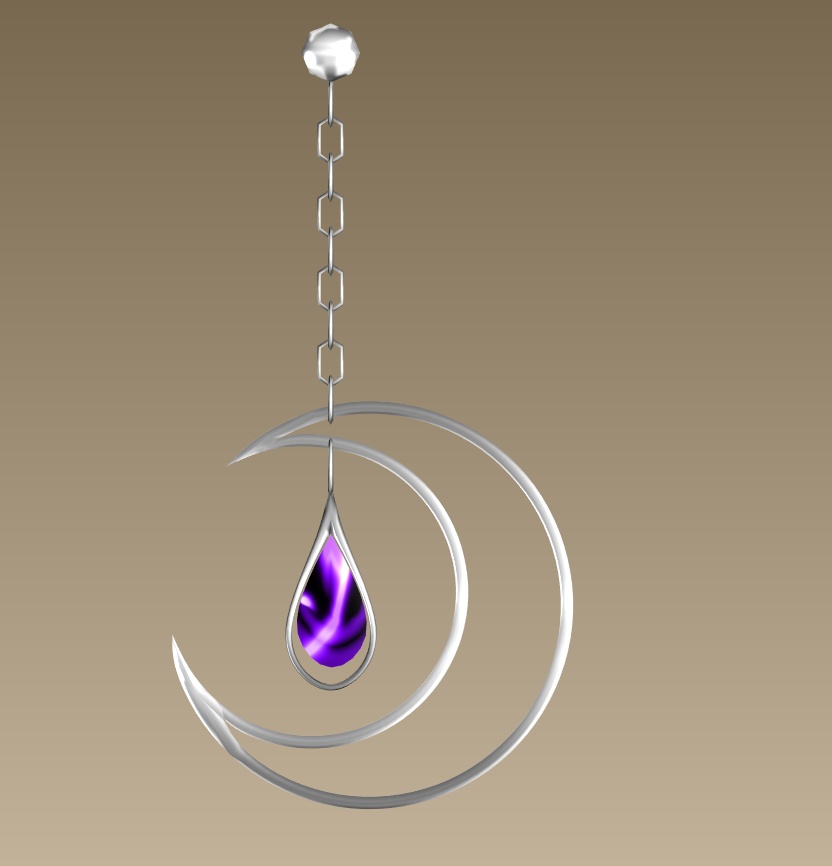 #033-月飾り【fbx,obj】