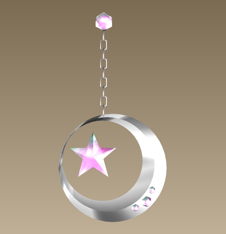 #039-星月飾り【fbx,obj】