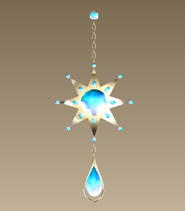 #040-太陽飾り【fbx,obj】