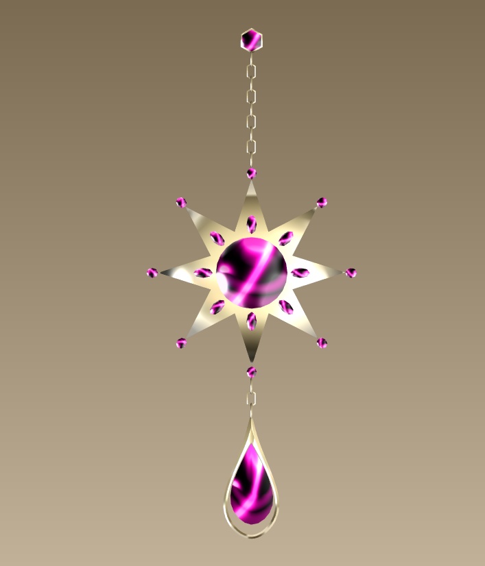 #040-太陽飾り【fbx,obj】