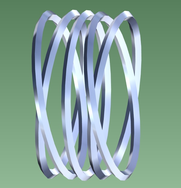 #043-シンプル腕飾り【fbx,obj】