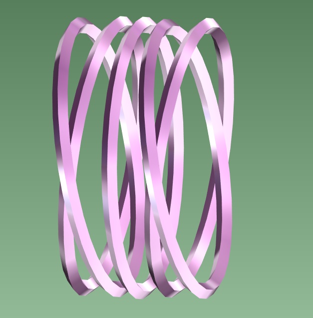 #043-シンプル腕飾り【fbx,obj】