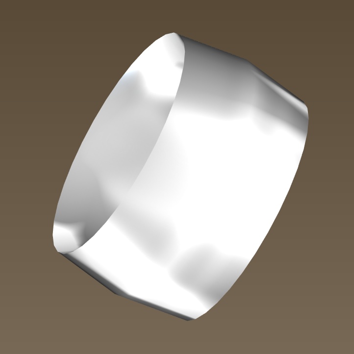 #044-シンプル太腕飾り【fbx,obj】