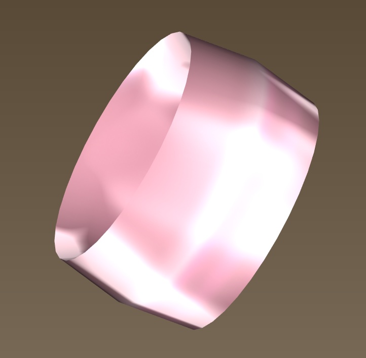 #044-シンプル太腕飾り【fbx,obj】