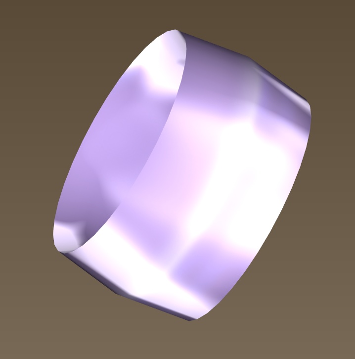 #044-シンプル太腕飾り【fbx,obj】