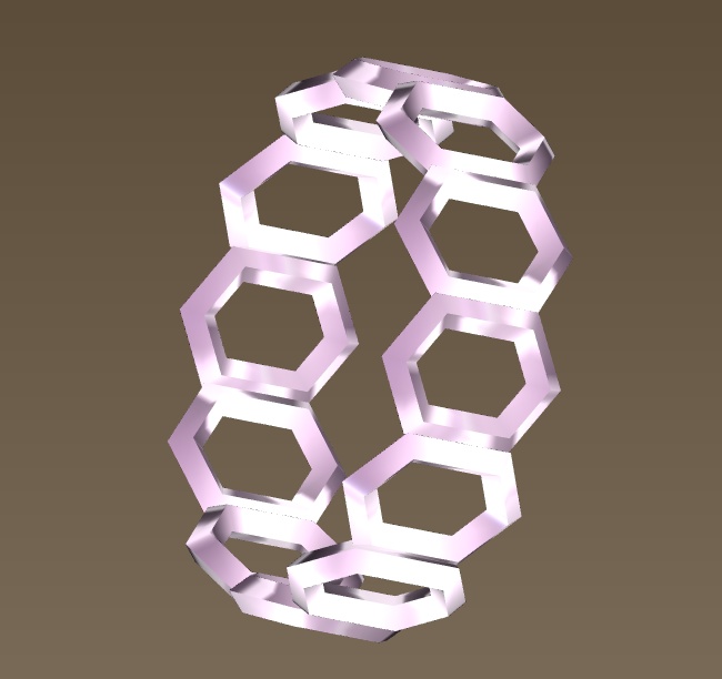 #046-ゴツ腕飾り【fbx,obj】