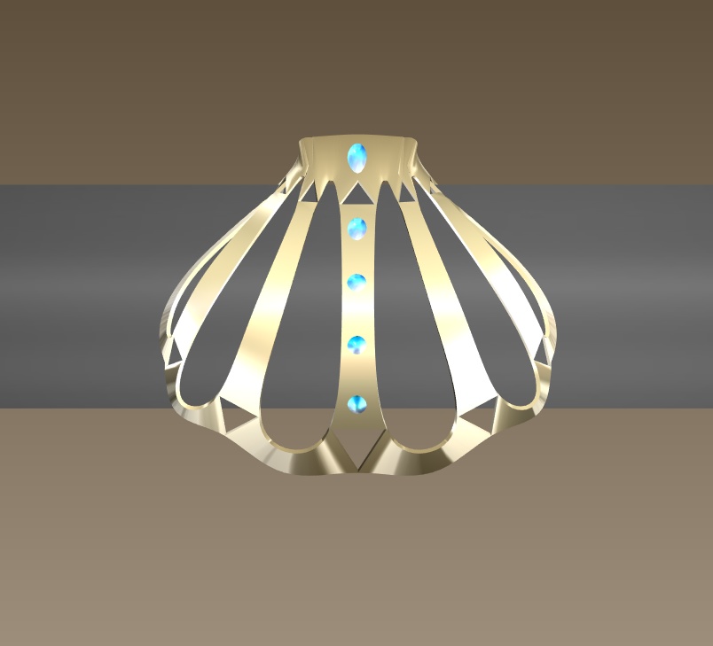 #053-貝首飾り【fbx,obj】