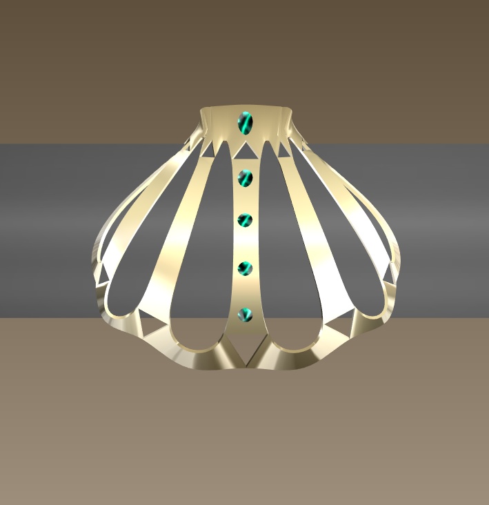 #053-貝首飾り【fbx,obj】