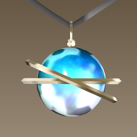 #055-プラネット首飾り【fbx,obj】