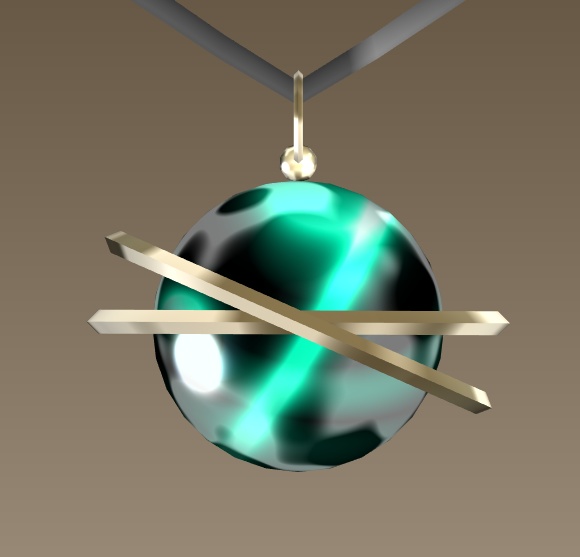 #055-プラネット首飾り【fbx,obj】