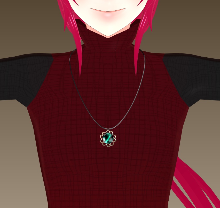 #057-玉首飾り【fbx,obj】