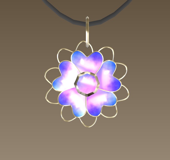 #060-花首飾り【fbx,obj】