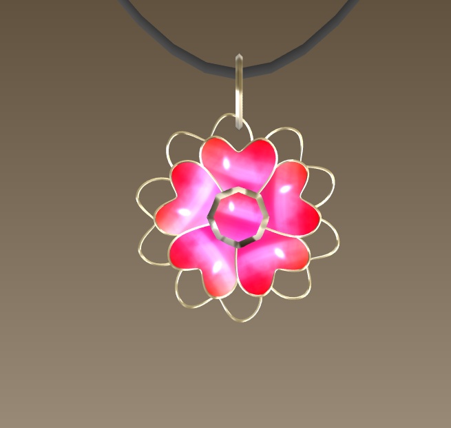 #060-花首飾り【fbx,obj】