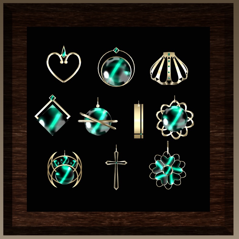 #051~#060首飾りシリーズまとめ買い【fbx,obj】20%OFF