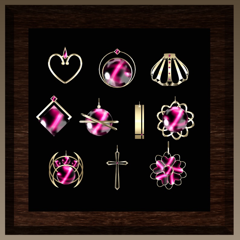 #051~#060首飾りシリーズまとめ買い【fbx,obj】20%OFF