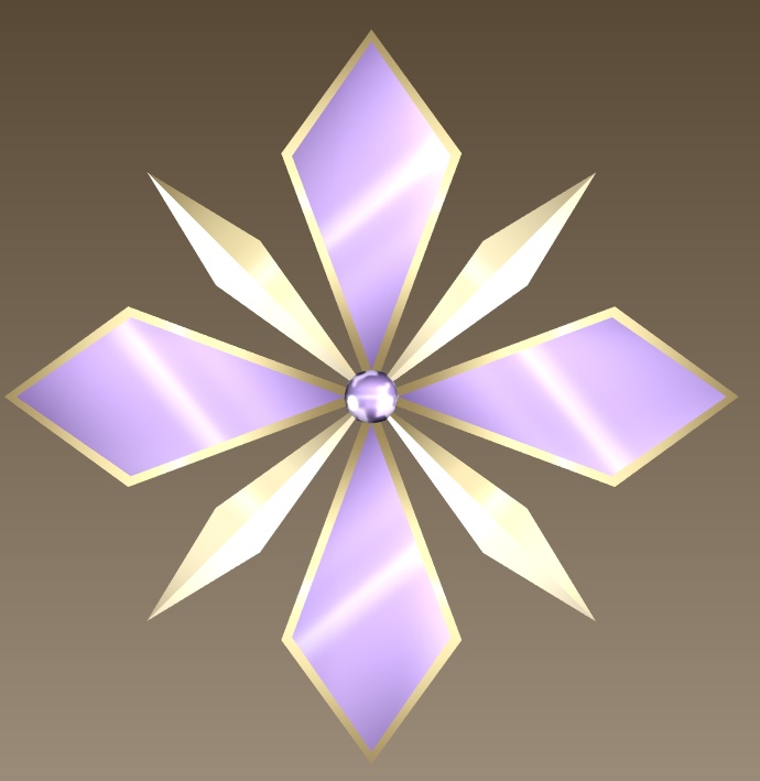 #061-花飾り【fbx,obj】