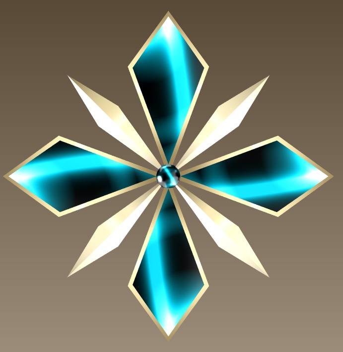 #061-花飾り【fbx,obj】