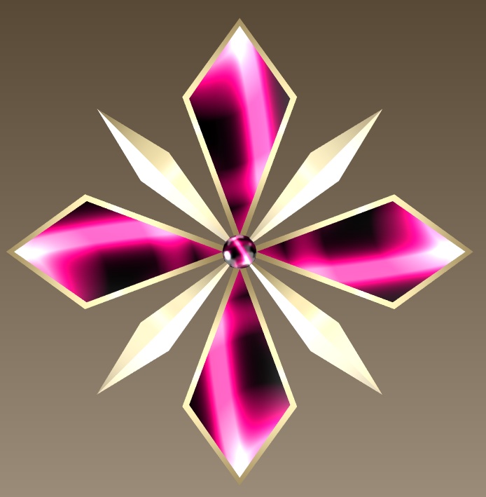 #061-花飾り【fbx,obj】