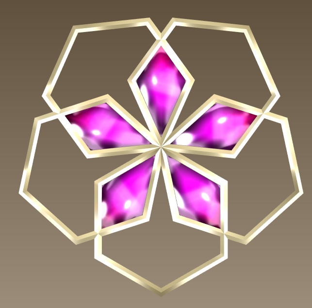 #068-花飾り【fbx,obj】