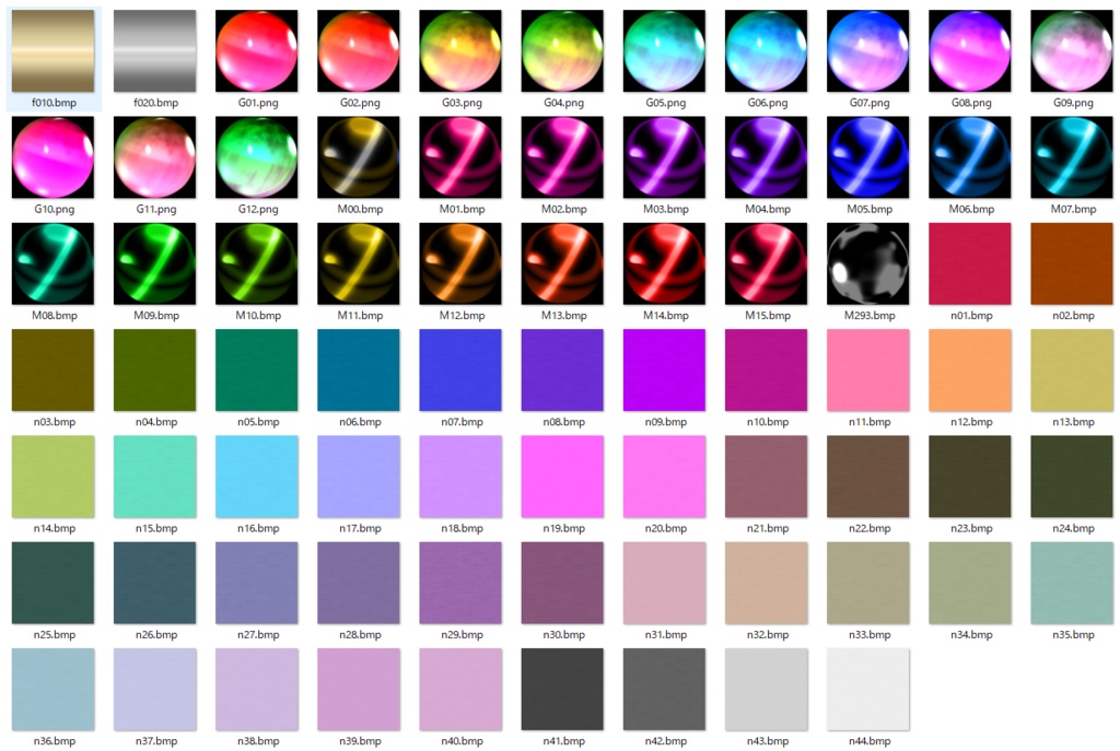 #073-花リボン飾り【fbx,obj】