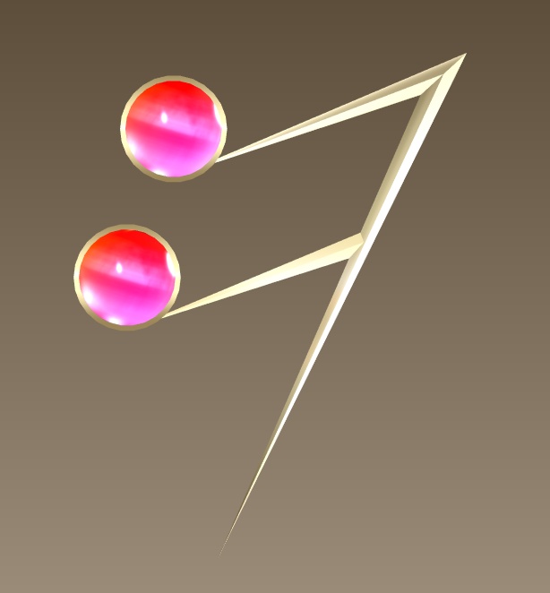 #090-休符飾り【fbx,obj】