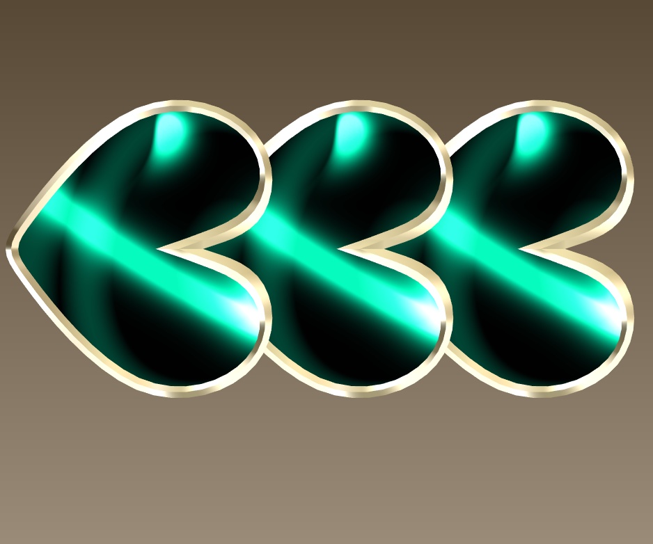 #098-ハートバレッタ飾り【fbx,obj】