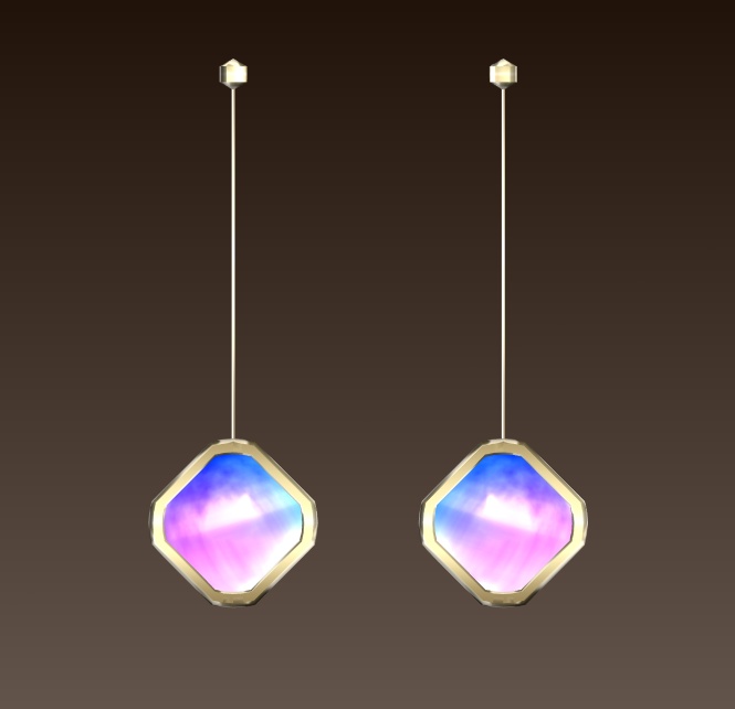 #102-シンプルピアス飾り【fbx,obj】