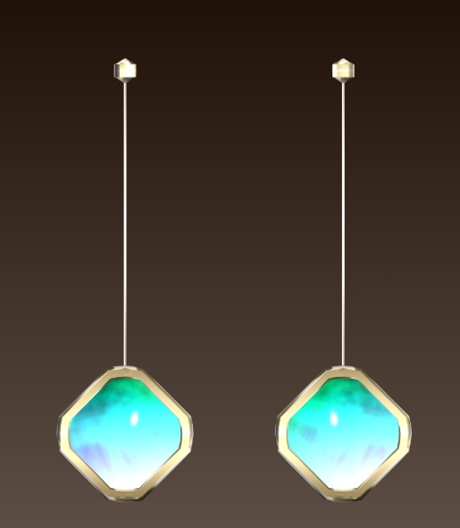 #102-シンプルピアス飾り【fbx,obj】