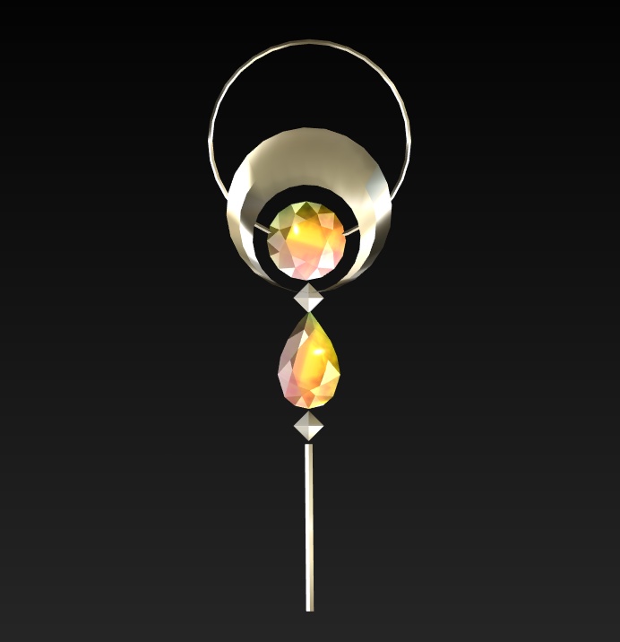 #113-宝石飾り【fbx,obj】