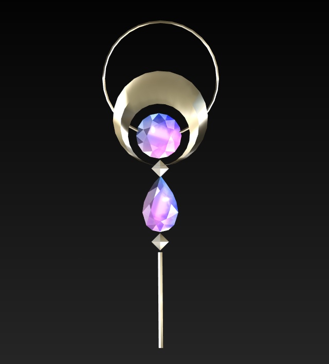 #113-宝石飾り【fbx,obj】