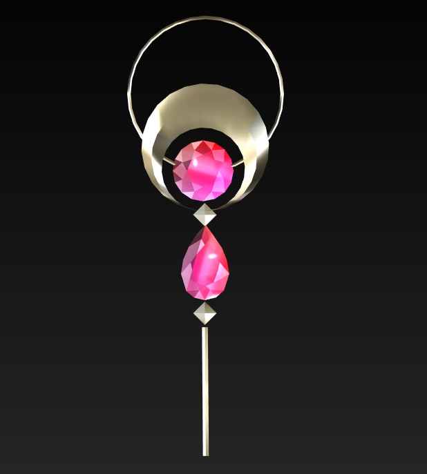 #113-宝石飾り【fbx,obj】