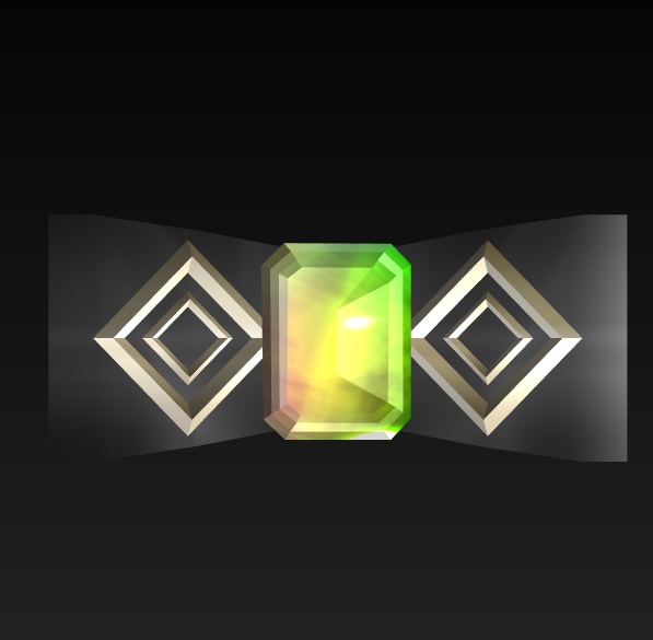 #114-リボン飾り【fbx,obj】