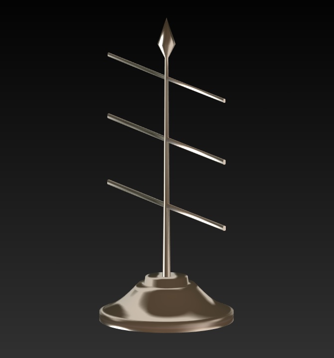 #001-アクセサリーかけ【fbx,obj】