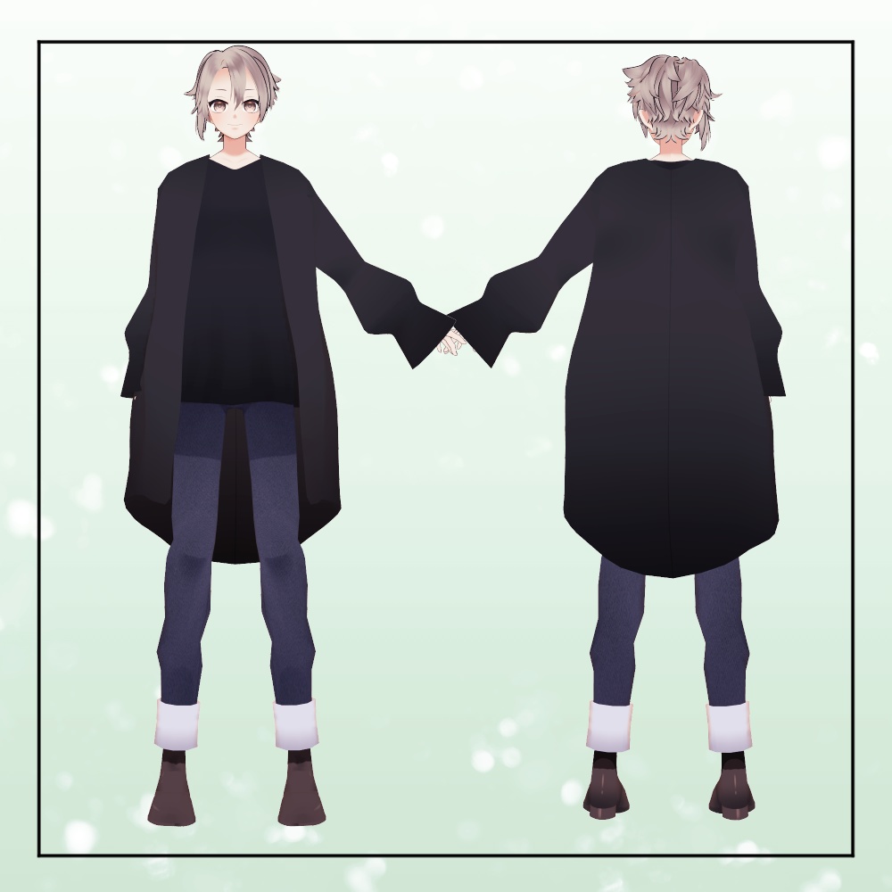 【オリジナル3Dモデル】みつる-Mitsuru-【VRM,VRC対応】