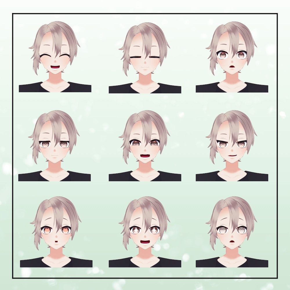 【オリジナル3Dモデル】みつる-Mitsuru-【VRM,VRC対応】