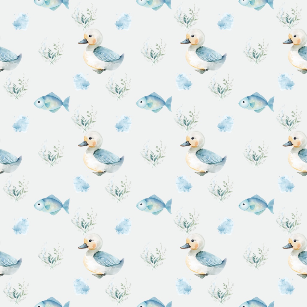 【Digital Paper】3種デザインセット - KATE's Soft Watercolor Collection