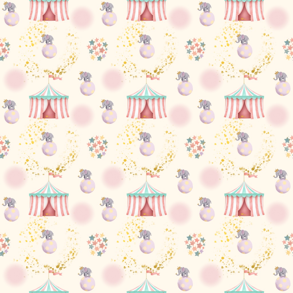 【Digital Paper】3種デザインセット - KATE's Soft Watercolor Collection