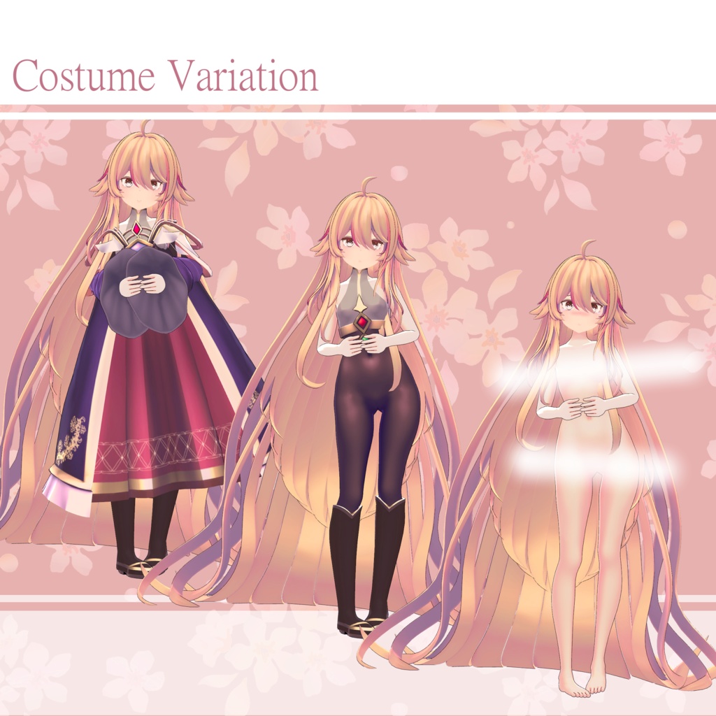 オリジナル3Dモデル「re_アニマ」v1.11