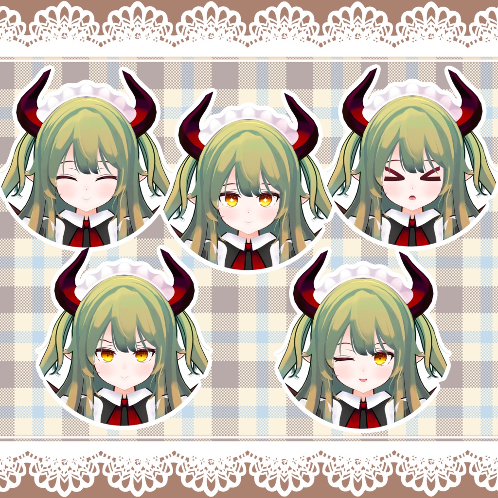 オリジナル3Dモデル「ニュウ」v1.01