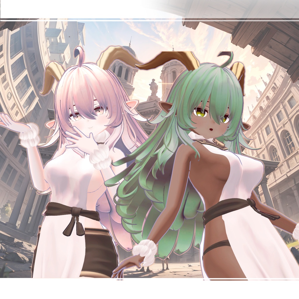 【オリジナル3Dモデル】テューロ v1.0