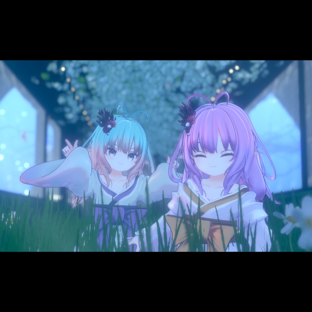 【オリジナル3Dモデル】風水姫 -かざみずき- v1.01